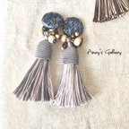 作品tassel ＊ blue×grey