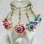 作品★つまみ細工★ピアス