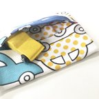 作品ミニポケットティッシュケース《車・白》