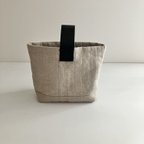 作品LINEN  QUILT  ONE  HANDLE  TOTE  BAG 〈M〉