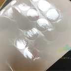 作品【120枚 4cm】  🏷　914#    丸型　透明 封印シール/   封かん  ギフトタグ　クラフト紙　シール　福袋 