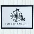 作品自転車ポスター