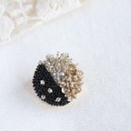 作品刺繍brooch　クラシカル