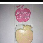 作品【ありがとリンゴ🍎】消しゴム スタンプ 消しはん