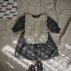 作品frill Gilet  刺繍　minaperhone