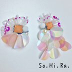 作品So.Hi.Ra. flowerピアス