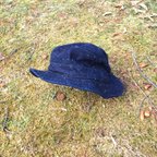 作品HA-1 Nep yarn Denim hat