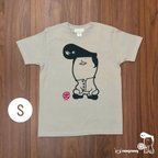 作品ポヤンキー　クルーネックTシャツ　ライトグレー S