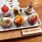 作品【再販】palm miniature＊秋のフルーツ盛り盛りタルトセット