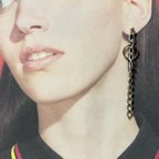 作品チェーンピアス / chain pierce