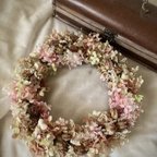 作品【新作Spring wreathe】Spring pink wreathe 春のピンクリース