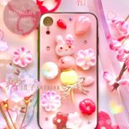 作品春色うさ団子さん🍡和sweetsスマホケース🌸iPhone XR✩︎⡱