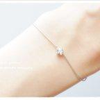 作品Swarovski☆Star　Bracelet　【silver】