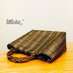 作品《受注制作品》littlestar*オリジナルワイヤーコードバッグ