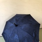 作品大島紬の日傘