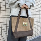 作品ハンドメイド　岡山デニム　トートバッグ