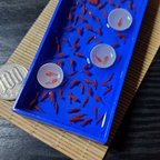 作品ミニチュア金魚  金魚すくい 1点限り