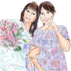 作品SNS用アイコンに使えるデジタル似顔絵