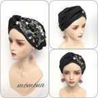 作品276)ケア帽子　ケアキャップ　医療用帽子⁎⁺˳✧༚ハンドメイド　ヘアバンド