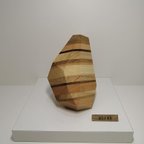 作品【02007】置物 クリスマス オーナメント 寄木 HOLZMUSTER ホルツムスター ウッドブロック インテリアオブジェ 単体販売 大サイズ　