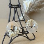 作品〜ゆるまる〜お花たっぷりイヤリング／ピアス