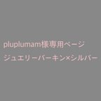 作品pluplumam様専用ページ