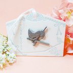 作品【限定５個】ネコ　ねこ　猫　ピンバッチ