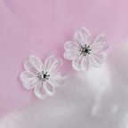 作品cherry blossom .....   (earring / pierce)