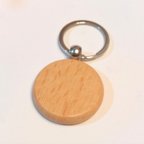 作品4個  約40㎜   キーホルダー 木製 ボード付き 金具 miniature 作品を載せて️🩵