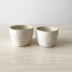 作品陶器のフリーカップ　2コセット