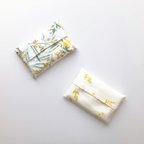作品ポケットティッシュケース / ミモザ mimosa 花柄