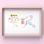 作品【データ納品】お名前アート