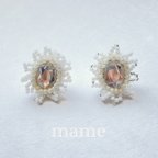 作品cameo earring カメオピアス