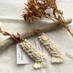 作品macrame shell charm 《natural》