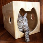 作品木製猫ハウス・13.CATS.WORKSオリジナル