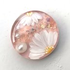 作品ハンドメイド レジン 手描き ヘアゴム ポニーフックᕱ⑅ᕱﾟ･*:.｡❁