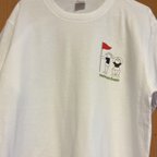 作品78ちゃんTシャツ　胸元プリント