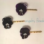 作品●《Flower Pin【Black】