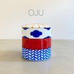 作品【受注生産】OJU-木瓜-    陶器三段重