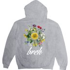 作品BRCH Flower 裏起毛hoodie グレー