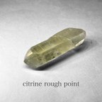 作品citrine rough point：DT / シトリンラフポイント 7：ダブルターミネーテッド