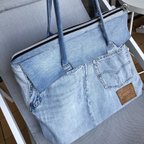 作品デニムリメイクバッグ　chietan様専用