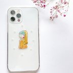 作品耳飾りの少女 スマホケース