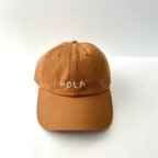 作品HOLA  CAP  キャップ/ブラウン