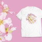 作品春が来る。SakuraのTシャツ。