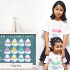 作品ふんわりかき氷(キッズ)　お好みのトッピングで♡　名入れTシャツ