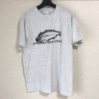 作品手刷りサワラ T-shirt 6.0oz