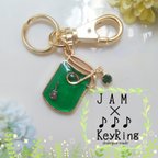 作品再販★2 JAM×♪♪♪ KeyRing〜GREEN〜