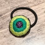 作品○送料無料○刺繍ヘアゴム