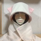 作品【受注製作】猫耳サウナハット用3wayサウナ頭巾